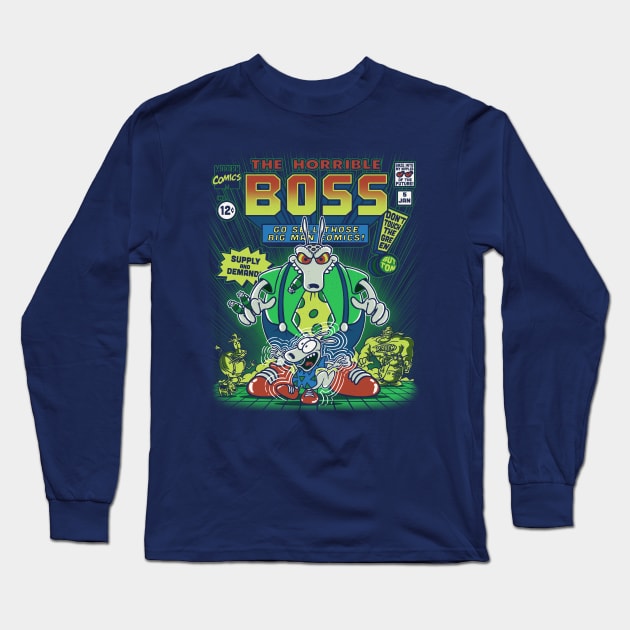 The Horrible Boss Long Sleeve T-Shirt by CoDDesigns